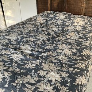 Pottery Barn Linen Duvet Cover